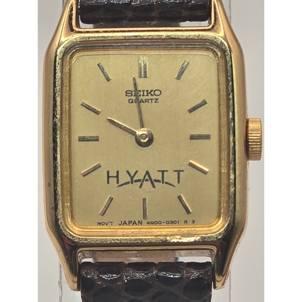 Seiko Quartz "Tank" Style Watch